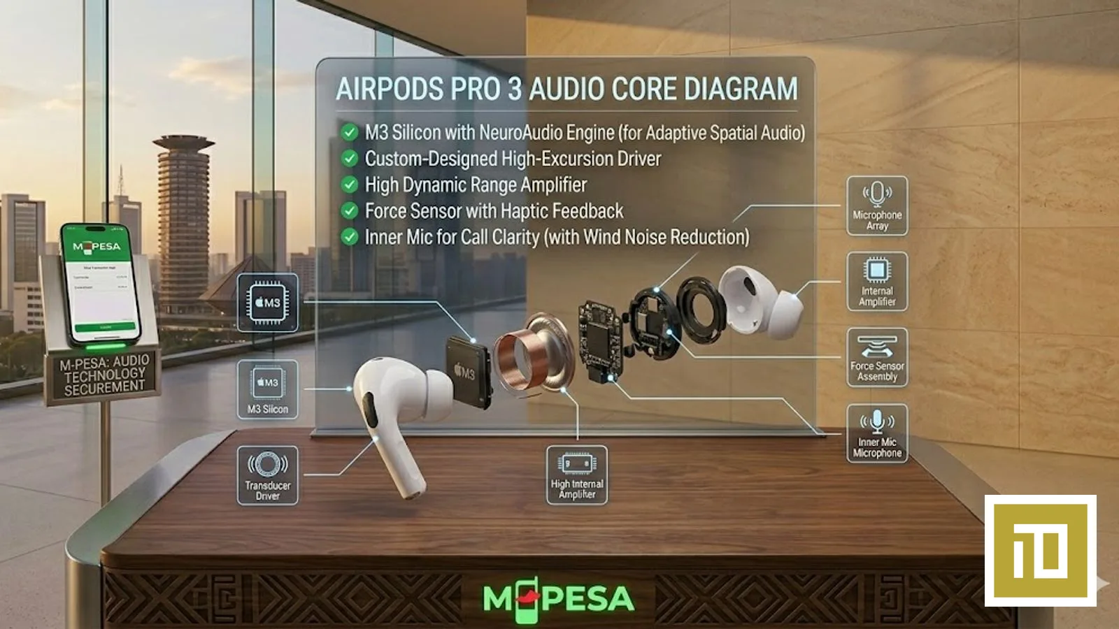 AirPods Pro 3 in Kenya 2026 — Complete Buyer's Guide (Features, Hearing-Health Tests, Where to Buy) | iTey Store Kenya