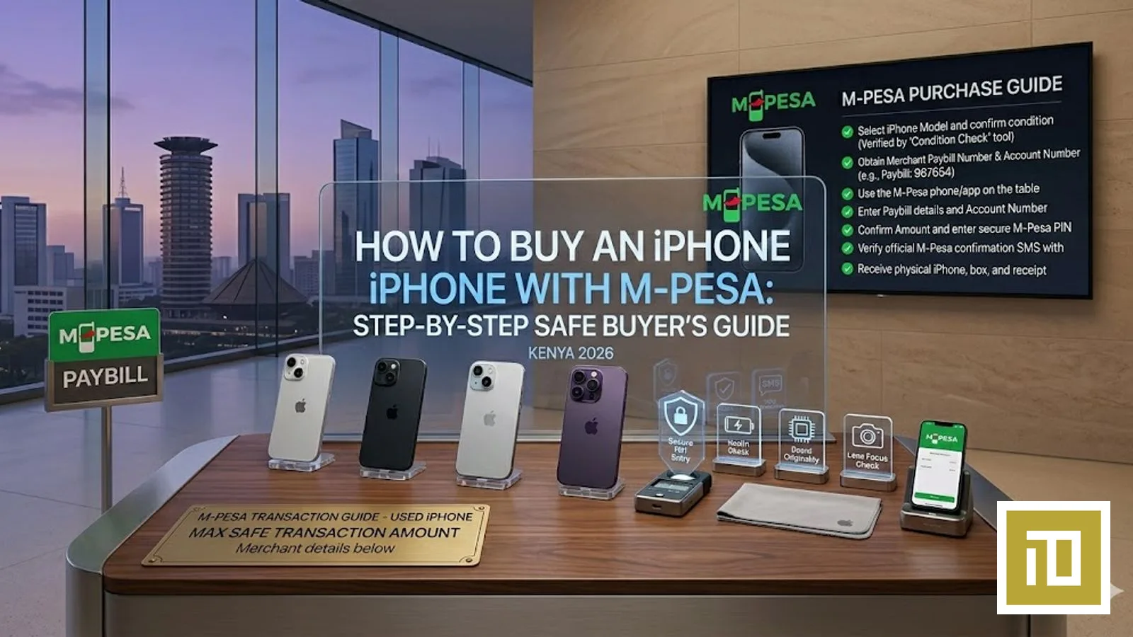 How to Buy an iPhone with M-Pesa in Kenya 2026 — Step-by-Step Safe Buyer's Guide | iTey Store Kenya