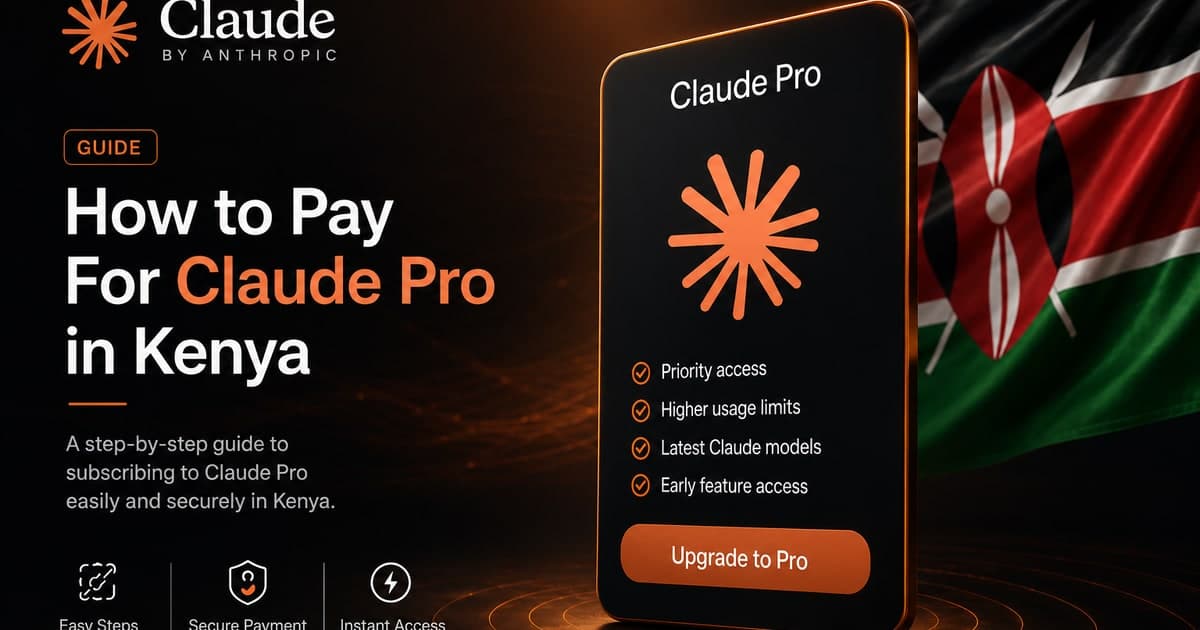 How to Pay for Claude Pro in Kenya (Without a US Credit Card) | iTey Store Kenya