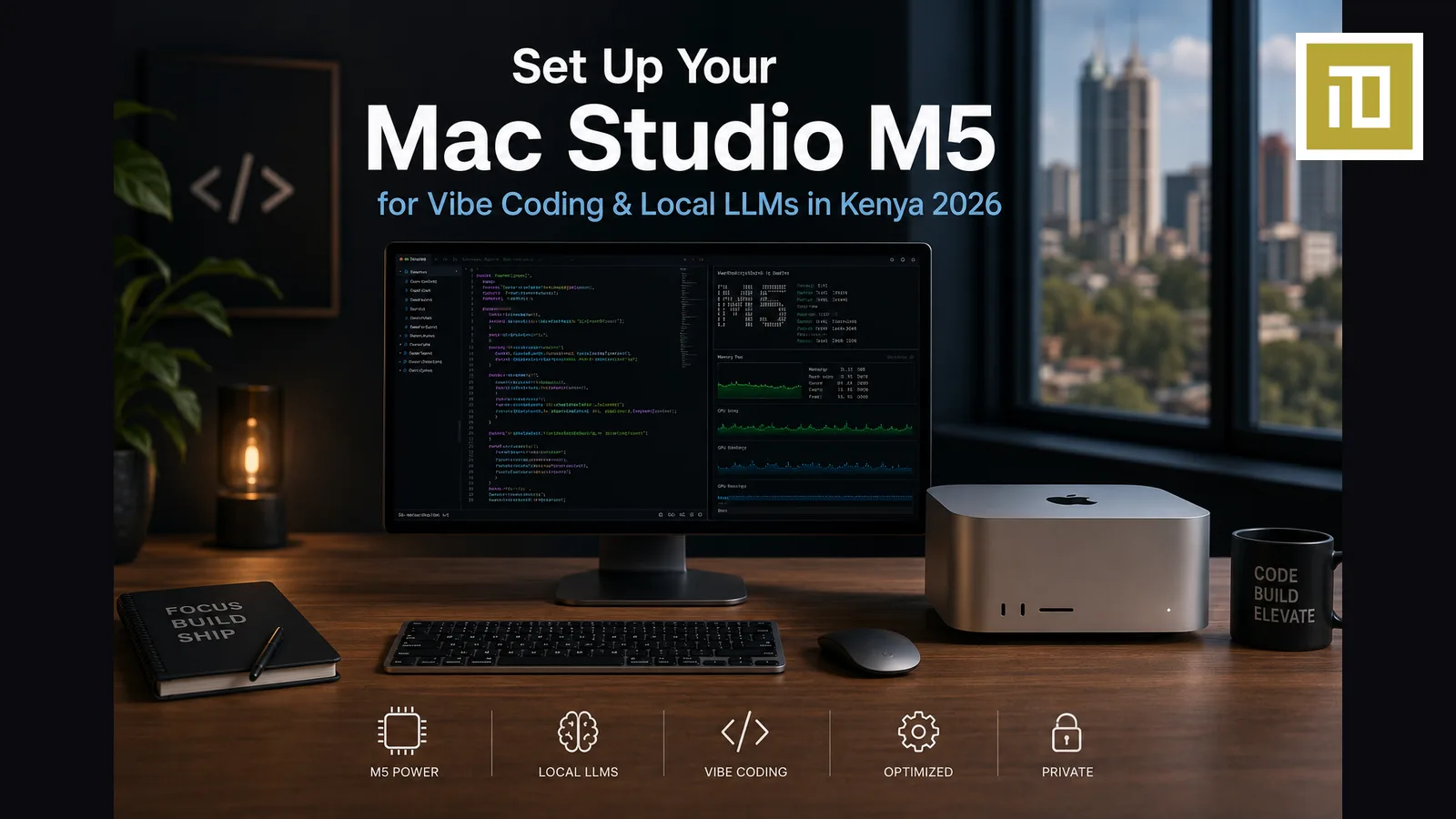 How to Set Up Your Mac Studio M5 for Vibe Coding & Local LLMs in Kenya 2026 | iTey Store Kenya