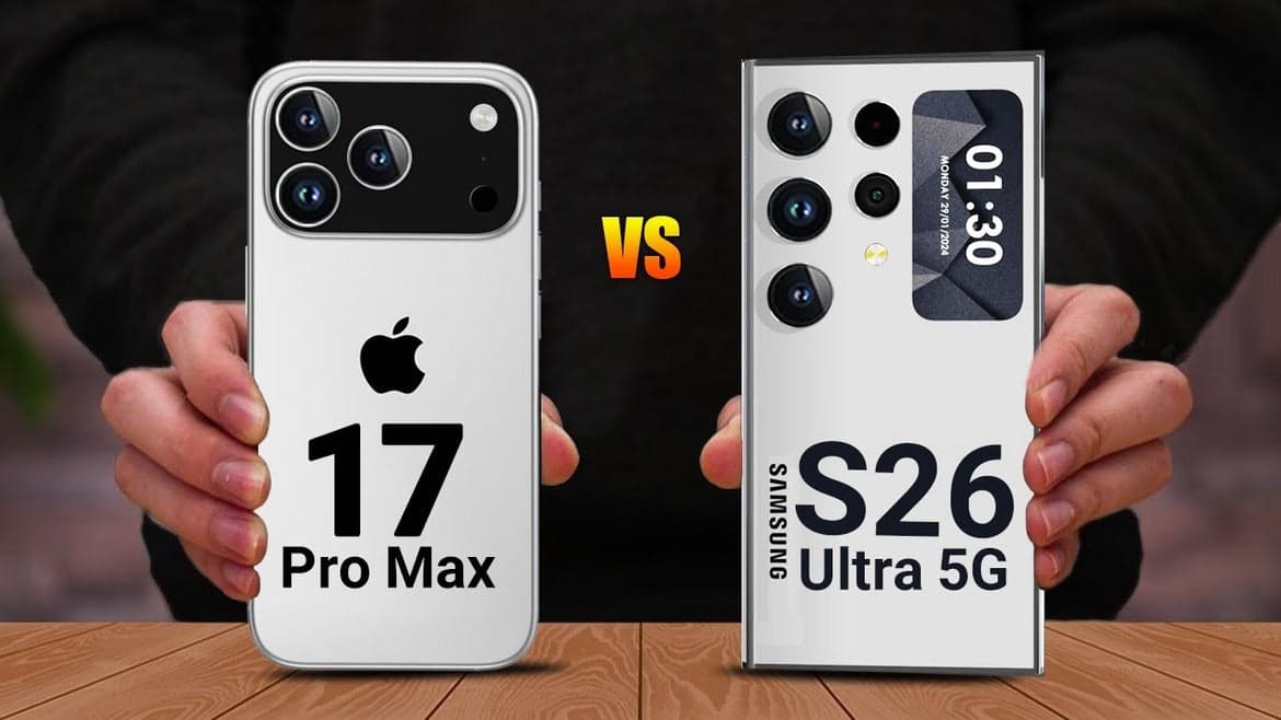 Samsung Galaxy S26 Ultra vs iPhone 17 Pro Max: Which One Wins? | iTey Store Kenya