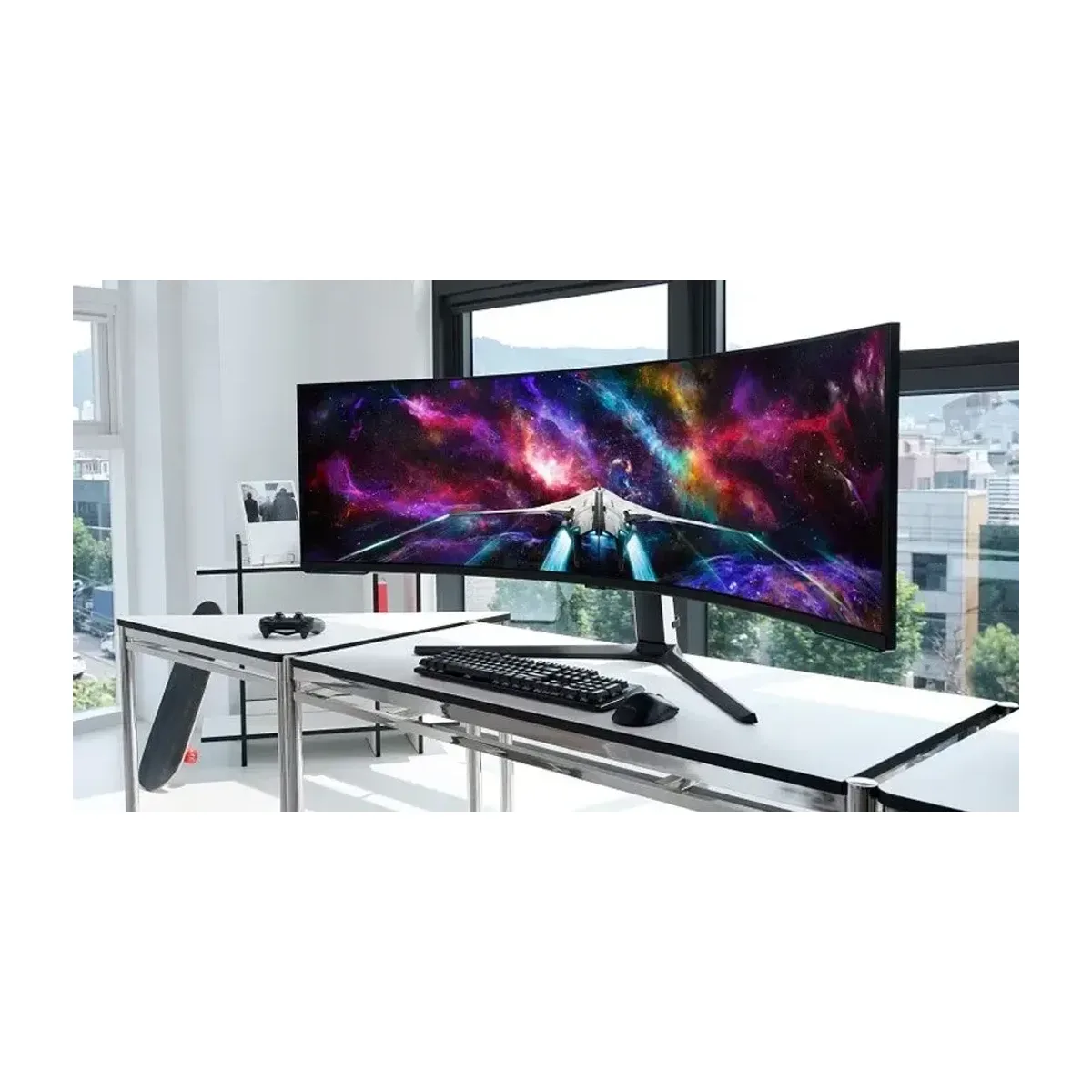 Samsung 57"Odyssey Neo G9 G95NC UHD Curved Gaming Monitor price in Kenya — iTey Store