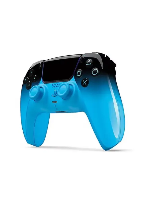 PlayStation 5 Rhythm Blue controller deep gloss finish and hand grips