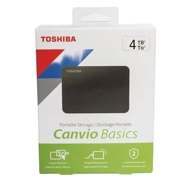 Toshiba 4TB Portable External Hard Drive Price in Kenya price in Kenya — iTey Store
