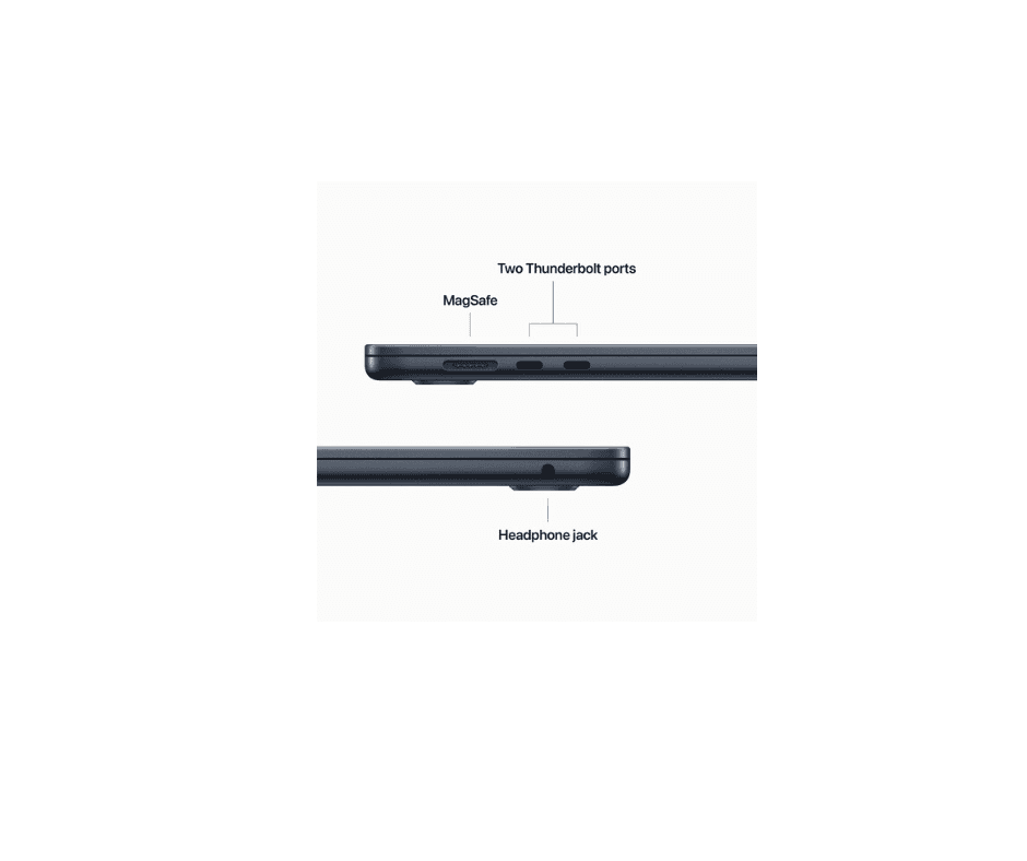 Apple 15" MacBook Air M3 Midnight Price in Kenya view 4