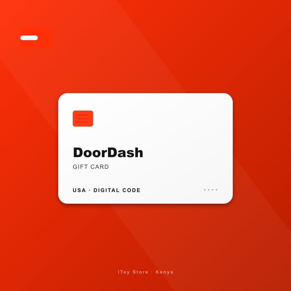 Send Dinner to Family in America from Kenya — DoorDash and Uber Eats Gift Cards with M-Pesa