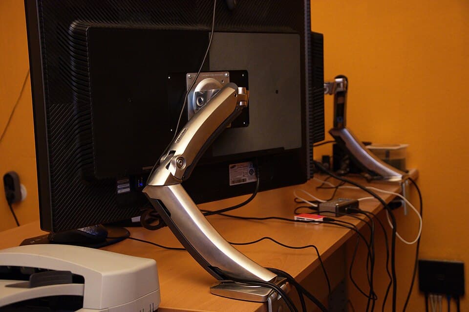 Ares Wing Dual Monitor Arm for Ultrawide Heavy Duty Curved Monitor