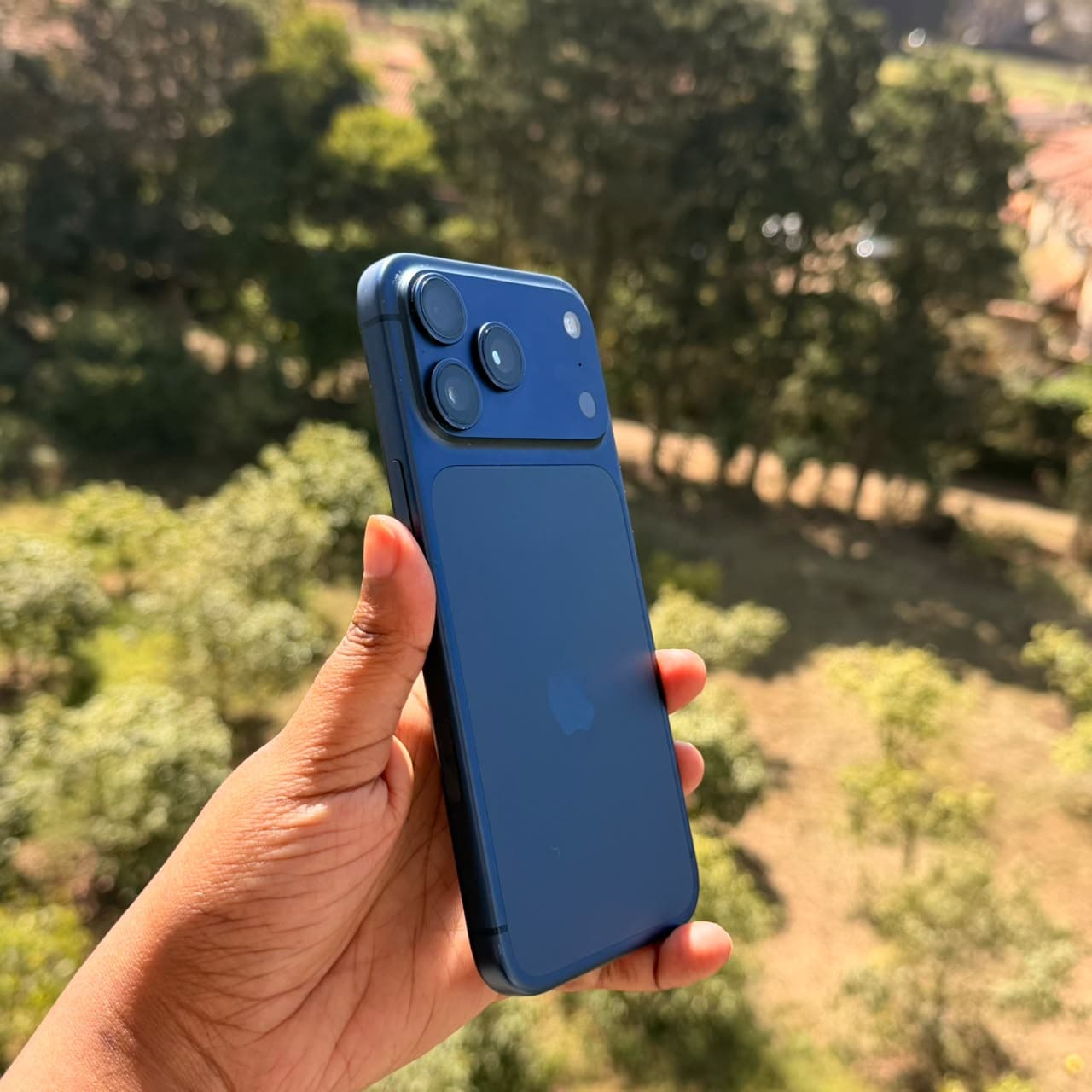 Used iPhone 17 Pro 256GB in Deep Blue, certified pre-owned at iTey Store Kenya