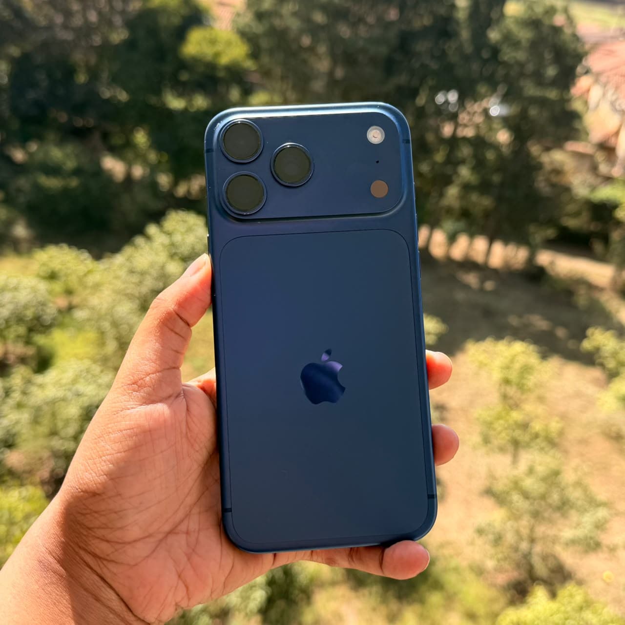 Used iPhone 17 Pro Max 256GB in Deep Blue, certified pre-owned at iTey Store Kenya