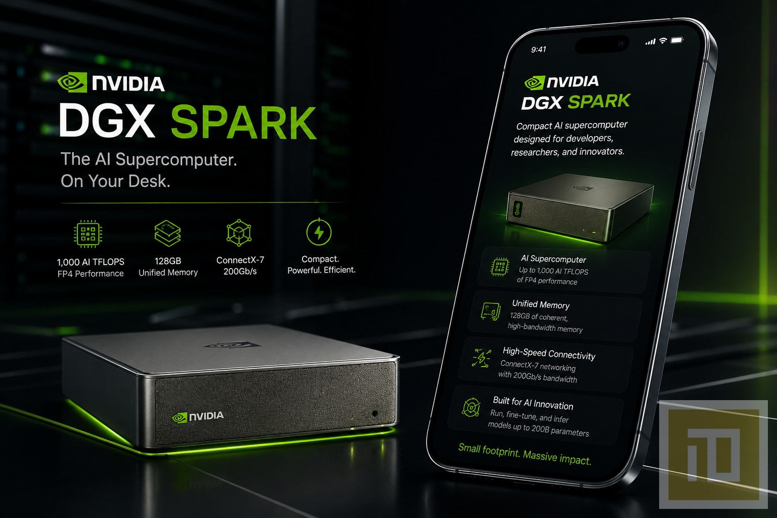 NVIDIA DGX Spark: The Personal AI Supercomputer That Fits on Your Desk ...