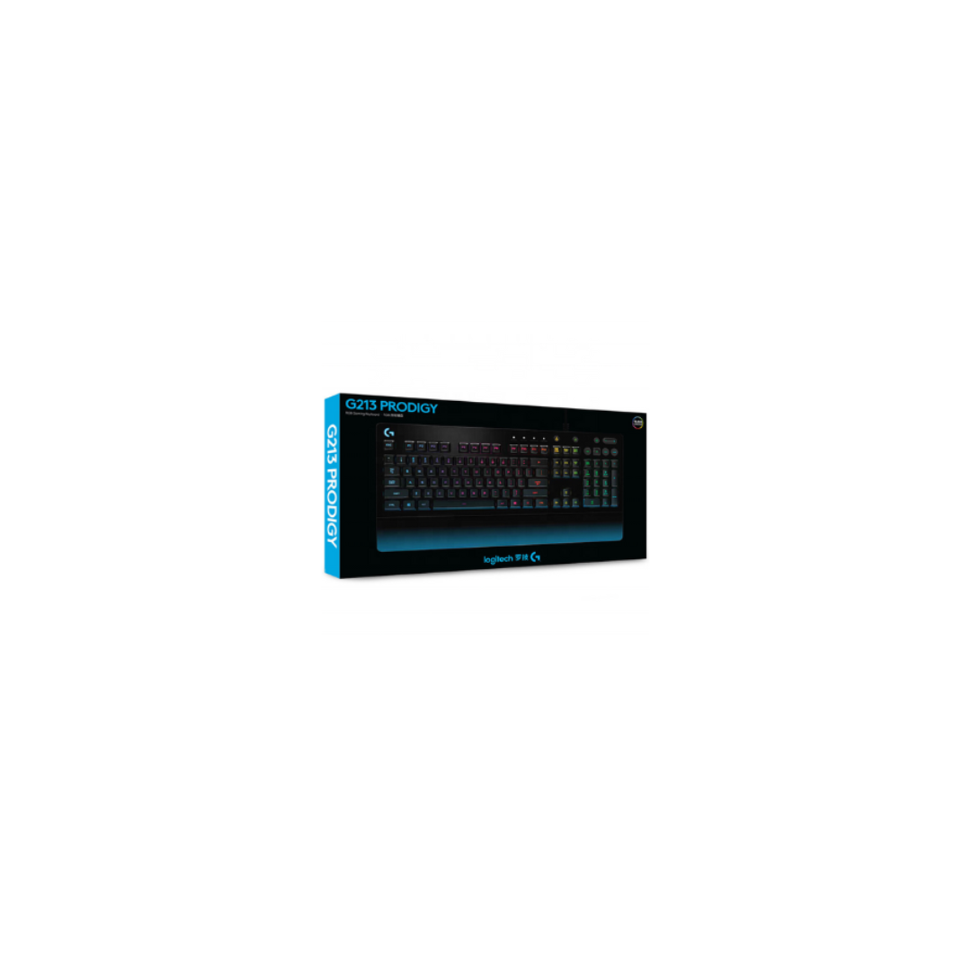 Logitech G G213 Prodigy Backlit Gaming Keyboard - Boxed
