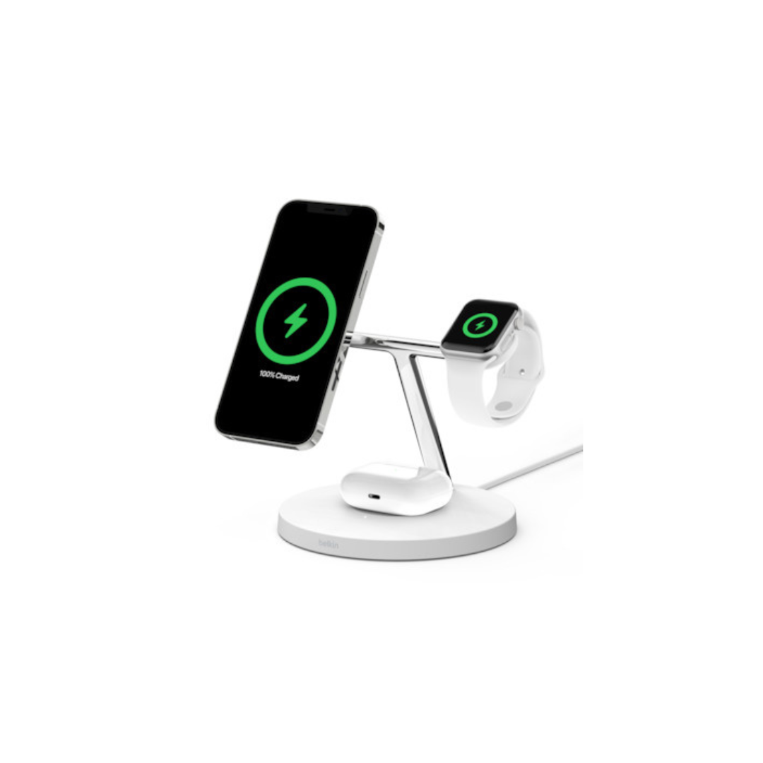 Belkin 3 in 1 MagSafe Black - Wireless Charger